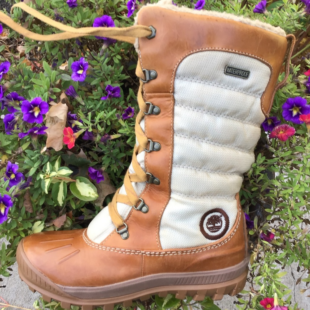 TIMBERLAND “MOUNT HOLLY” WATERPROOF 10”  DUCK BOOT GREAT CONDITION